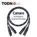 Canare HIFI xlr audio cable Stereo high purity 6N OFC gold-plated xlr plug Male to female for microphone mixer 1m