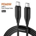 USB C to USB C Cable 100W 5A PD Fast Charging Type C Cable for Macbook Samsung Huawei XIoami Realme 100W USB Type C Cable PD60W Black 3m