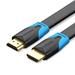 HDMI to HDMI Cable Flat HDMI2.0 Cable Male to Male 4K*2K 18Gbps Supports Ethernet 3D 4K Video for HDTV PS3/4 1m2m3m10m Black flat 3m