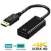 4K DisplayPort to HDMI-compatible Adapter Converter Display Port Male DP to Female HD TV Cable Adapter Video Audio For PC TV 4K