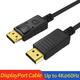 3D Video Displayport Cable 3m 5m DP To DP Cable 4K 60Hz 1m 2m Audio Cable Display Port 1.2 for TV Box Laptop PC Projector Cord 3m