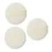 HOMEMAXS 3 Pcs Ultra Short Plush Fluffy Powder Puff Comfortable Toddler Body Dusting Powder Puffs Talcum Powders Puff