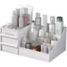 1 PCS Drawer Type Cosmetics Storage Box Dormitory Desktop Finishing Dresser Skin Care Lipstick Plastic Shelf