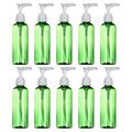 Pump Lotion Bottle with Round Shoulder Spigot Liquid Dispenser Hand Soap Travel Shampoo Size Body Wash 10 Pcs