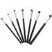 7 Pcs Eye Makeup Brushes Eyeshadow Princess Crown Hair Clip Skin-friendly Eyeliner