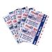 100pcs/box flexible band aid plaster health care sterile hemostasis stickers