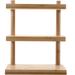 Bamboo Storage Holder Glasses Frame Rack Long 3-layer Desktop Sunglasses Organizer Display Stand Eyeglass Rectangle