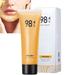 98.4% Gold Peel Off Mask 24kGold Peel Off Face Mask Anti-Wrinkle Anti-Aging Gold Face Mask for Moisturizing Removes Blackheads Reduces Fine Lines Cleans Pores(1PCS)