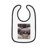 Hippo baby bib Hippo bib Hungry Hippo bib Baby boy bib baby girl bib