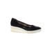 Naturalizer Wedges: Black Solid Shoes - Women's Size 9 1/2 - Round Toe