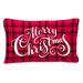 The Holiday Aisle® 16" x 12" Outdoor Lumbar Throw Pillow w/ Welt, Polyester | 16 H x 12 W x 5 D in | Wayfair 968971568AD9426B84A17DA486894706