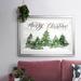 The Holiday Aisle® Merry Christmas Framed On Paper Print in Black/Green | 19 H x 27 W x 1.5 D in | Wayfair D85D73253B384BE9AB9671AB8FFA64EA