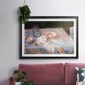 Charlton Home® Still Life w/ Eggs In Pink, 1907 Framed On Paper Print in Black/Brown/White | 19 H x 27 W x 1.5 D in | Wayfair