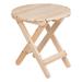Millwood Pines Coyal Round 19" Outdoor Side Table Wood in Brown | 19.5 H x 19 W x 19 D in | Wayfair 7C8473FBFD3147B2B112854DD236B4AE