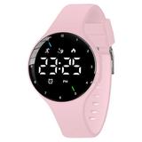 Woman Sports Watches Digital Watch with Pedometer Timer Dual Vibrating Alarms LED Display Woman Watch Waterproof Sports Watch