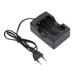 2-Slot Universal USB Battery Charger for Ni-mh 3.2V Rechargeable Batteries with EU Plug