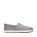 TOMS Men's Grey Alp Fwd Recycled Ripstop Espadrille Slip-On Shoes, Size 8.5