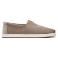 TOMS Men's Alp Fwd Taupe Recycled Ripstop Espadrille Slip-On Shoes Brown/Natural, Size 13