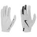Nike Vapor Jet 8.0 Adult Football Gloves White/Black