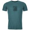Ortovox - 120 Cool Tec Mountain Cut T-Shirt - Merinoshirt Gr M grau