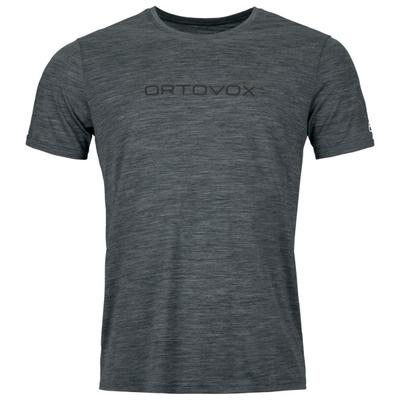 Ortovox - 150 Cool Brand T-Shirt - Merinoshirt Gr XL grau Image