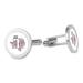 Silver Texas Southern Tigers Cufflinks