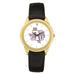 Men's Black Texas Southern Tigers Leather Watch