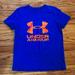 Under Armour Shirts & Tops | Boy's Under Armour T-Shirt, Size Large | Color: Blue | Size: Lb