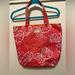 Lilly Pulitzer Bags | 2/$20 Lilly Pulitzer Estee Lauder Tote Beach Bag | Color: Orange/Pink | Size: Os