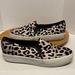 Kate Spade Shoes | Kate Spade X Keds Velvet Leopard Cheetah Print Lace Free Sneakers | Color: Black/Pink | Size: 10