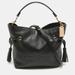 Coach Bags | Coach Black Leather Andy Drawstring Bucket Bag | Color: Black | Size: Os