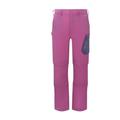 Trollkids - Kid's Preikestolen Double Zip-Off Pants - Zip-Off-Hose Gr 128 lila