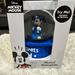 Disney Accents | Disney Mickey Mouse Congrats Grad Blue White Musical Water Globe Snow Globe | Color: Blue/White | Size: Os
