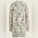 J. Crew Dresses | J Crew Space-Dyed Puff-Sleeve Sweater-Dress Size Medium | Color: Brown/Cream | Size: M