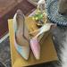 Jessica Simpson Shoes | Beautiful Full Of Spring Colors Jessica Simpson Size 6m New In Box ! | Color: Blue/Pink | Size: 6