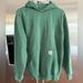 Carhartt Shirts | Carhartt Men’s Green Hoodie Loose Fit Hooded Sweatshirt Size Small | Color: Green | Size: S
