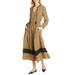 Anthropologie Dresses | Dolan Sabine Cheetah Print Long Sleeve Midi Dress | Color: Brown | Size: S
