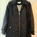 Michael Kors Jackets & Coats | Michael Kors Rain Jacket Women’s Large | Color: Black | Size: L