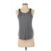 Under Armour Tank Top Gray Scoop Neck Tops - Women's Size Small