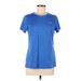 Under Armour Active T-Shirt: Blue Activewear - Women's Size Medium