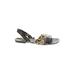 Trafaluc by Zara Sandals: Gray Shoes - Women's Size 39 - Open Toe