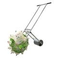 Push Vegetable Seeder Precision Garden Seeder, Portable Hand Push Gardening Seeder Tools for Corn Beans Cotton Peanut,8 mouth