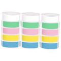 NUOBESTY 15 Rolls Label Paper Thermal Labels Colored Name Tags Thermal Sticker Labels Printer Paper Thermal Printer Sticker Removable Thermal Synthetic Paper Stickers Label Sticker