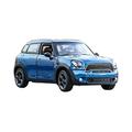 For:Die-Cast Automobiles For:1:24 BMW Mini Countryman Die Cast Alloy Metal Car Model Pull Back Toy Car Miniature Scale Collectible Decorations (Color : A)