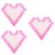 Zerodeko 6 Sets Wedding Heart Balloons Baby Balloon Pink Balloons Baby Suit Engagement Balloons Arch Kit Mother Day Balloons Colorful Party Balloons Heart Decor Frame Heart-shaped Rubber