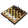 OUSIKA Chess Game Magnetic Travel Chess Set Chess Armory Plastic Chess Set 11.4x11.4in Chess Set with Folding Chess Board and Chess Pieces International Chess Gift chess Chess (Color : Chess Set)