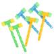 Vaguelly 36 Pcs Bb Hammer Toy Plastic Music Hammer Toys Toy Ramps Kids Baby Ball Drop Toy Squeaky Hammer Toy Small Hitting Toys Pounding Toy Child Small Toy Delicate Abs