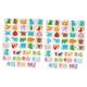 Toyvian 2 Sets Alphanumeric Card Kids Toy Toys Cards Spelling Toy Matching Letter Toy Education Toy Kids Spelling Card Spelling Block Kit Alphabet Spelling Game Paper Puzzle Toddler Tool