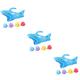 TOYANDONA 15 Pcs Bathing Animal Toy Water Spray Bath Toy Swimming Pool Toy Fake Sea Creature Bathtub Toy Baby Water Scoop Shower Toy Bath Time Floating Toy Child Three-dimensional
