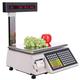 MaxtiL Label Printing Scale Pole Display, Commercial Digital Counting Scales, Price Computing Scale, Double-Sided Display, 15kg/30kg Capacity for Supermarket Trade/Retail Store 30KG